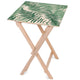 Wooden Table Fern Leaf-50x50 CM