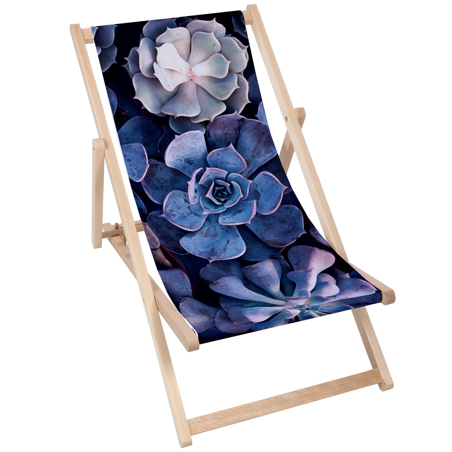 Stolik drewniany Flower-50x50 CM