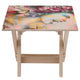Happiness Wooden Table-50x50 CM