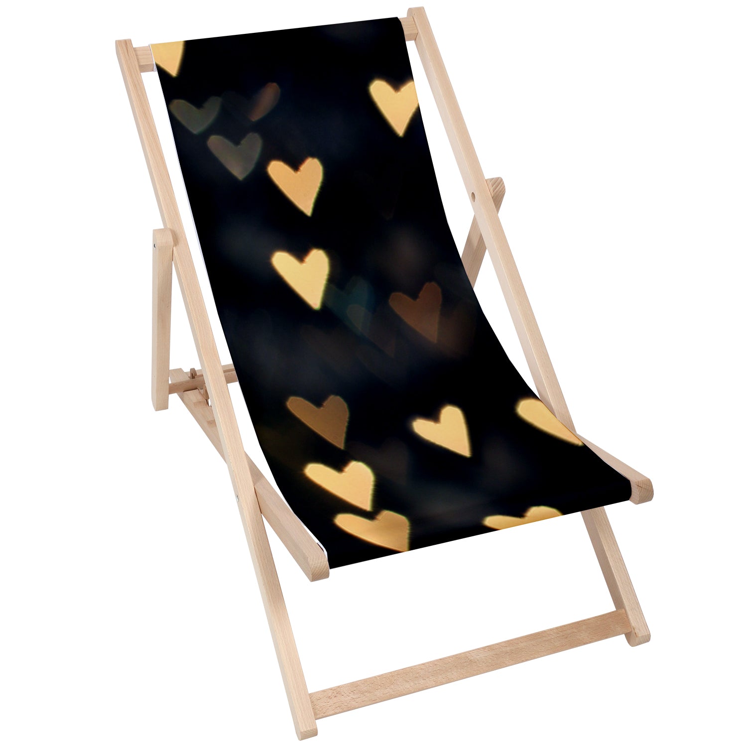 Stolik drewniany Heart-50x50 CM