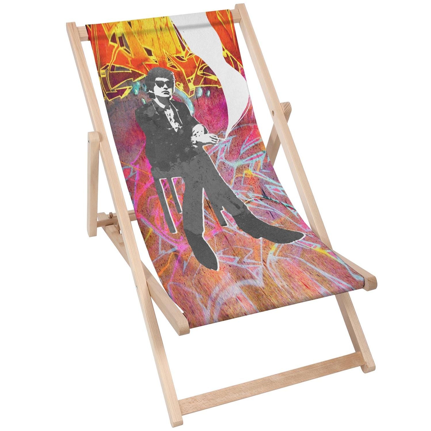 Stolik drewniany Man In Black-30x40 CM