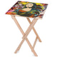 Wooden Table Mona Lisa Yellow-50x50 CM