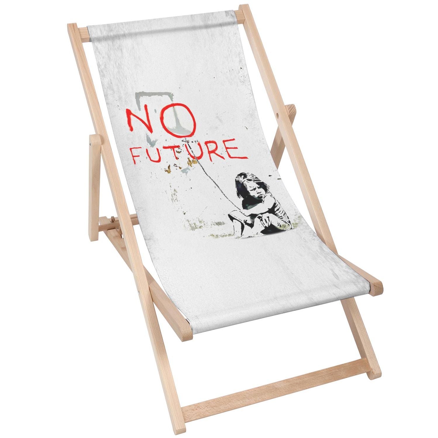 Stolik drewniany No Future-50x50 CM