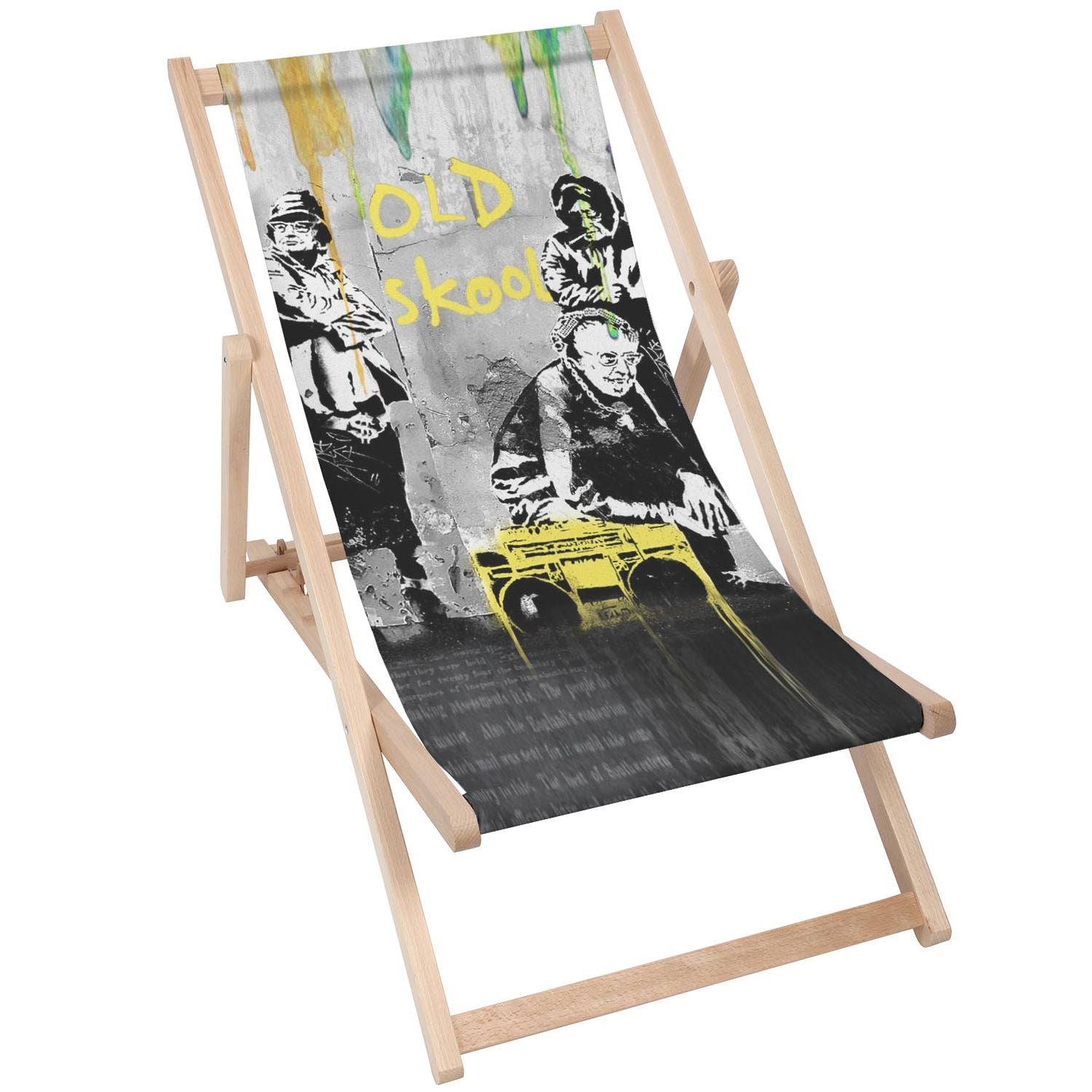 Wooden Table Old Skool-50x50 CM