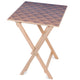 Stolik drewniany Pattern-50x50 CM