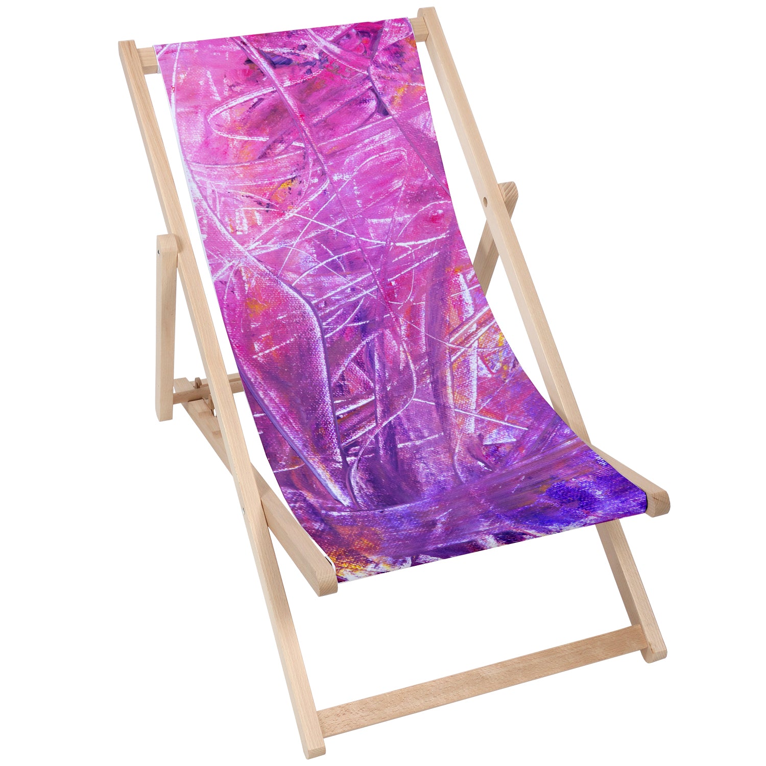 Wooden Table Pink-50x50 CM