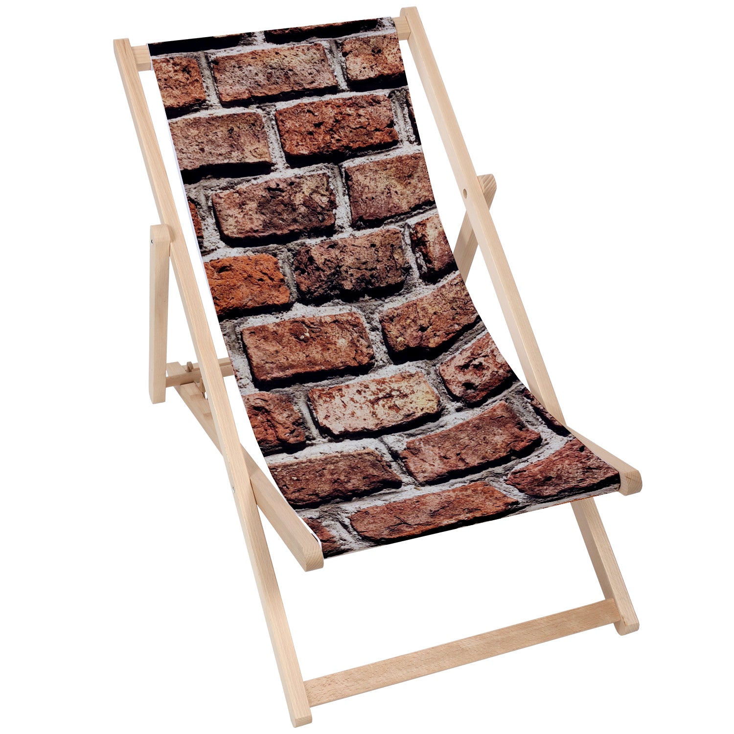 Stolik drewniany Red Brick-30x40 CM