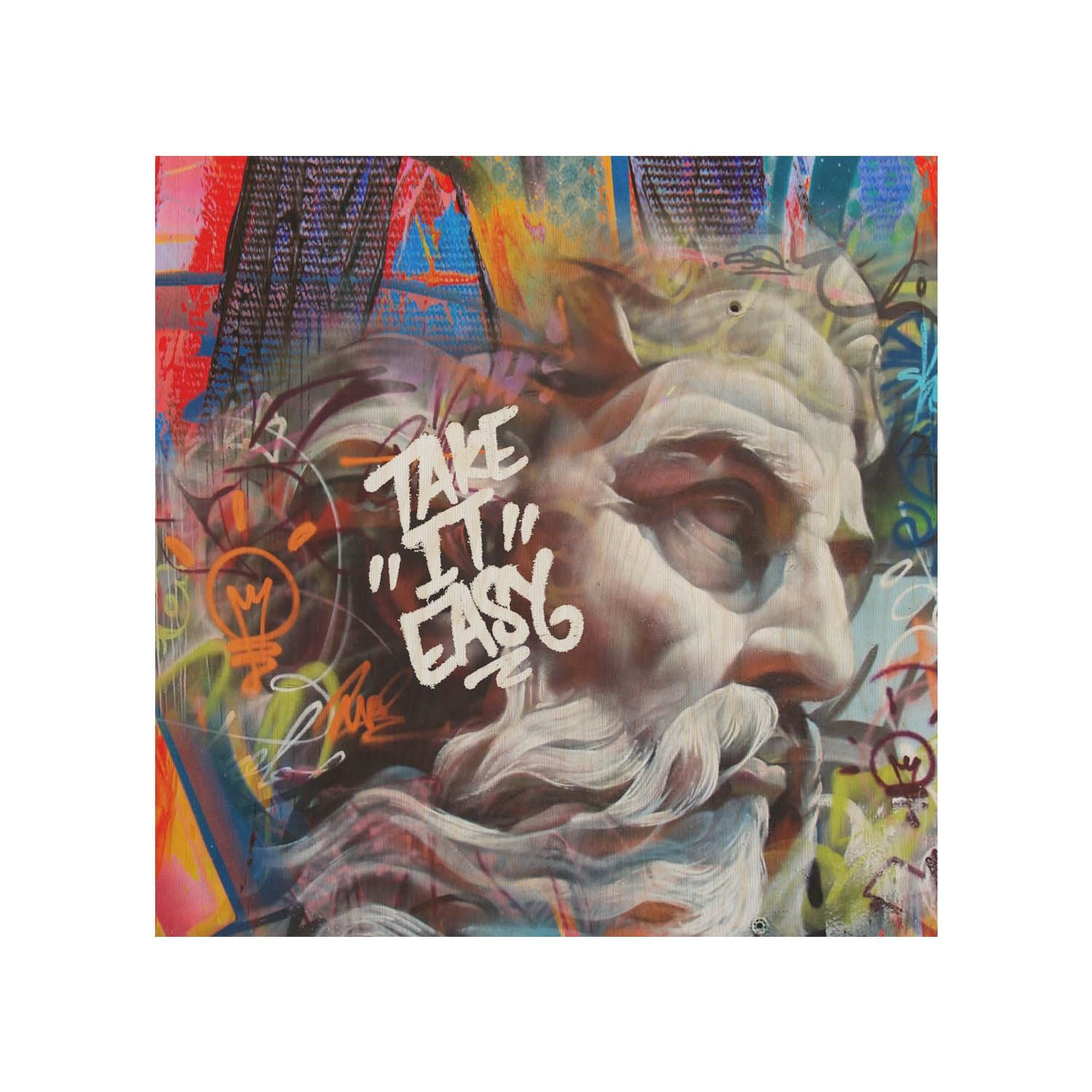 Stolik drewniany Take It Easy-30x40 CM
