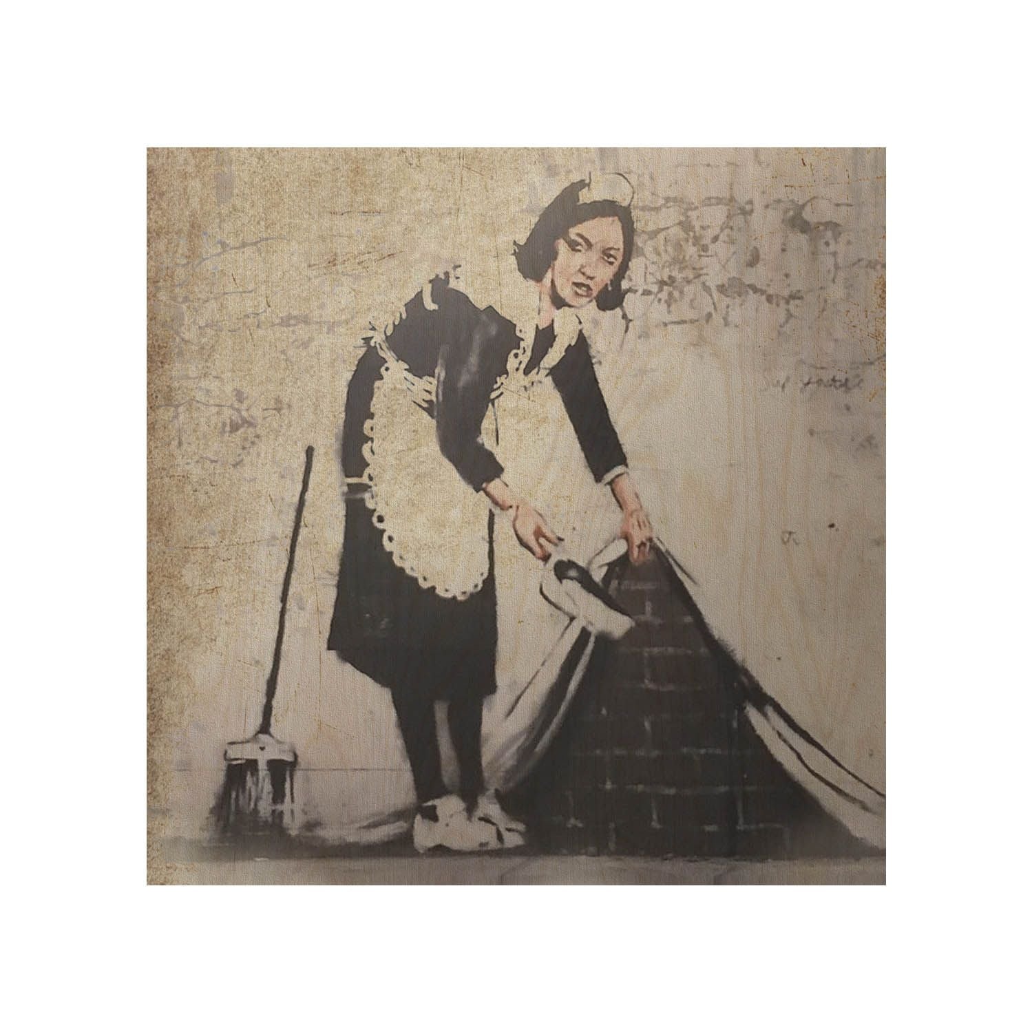 Stolik drewniany The Maid-50x50 CM