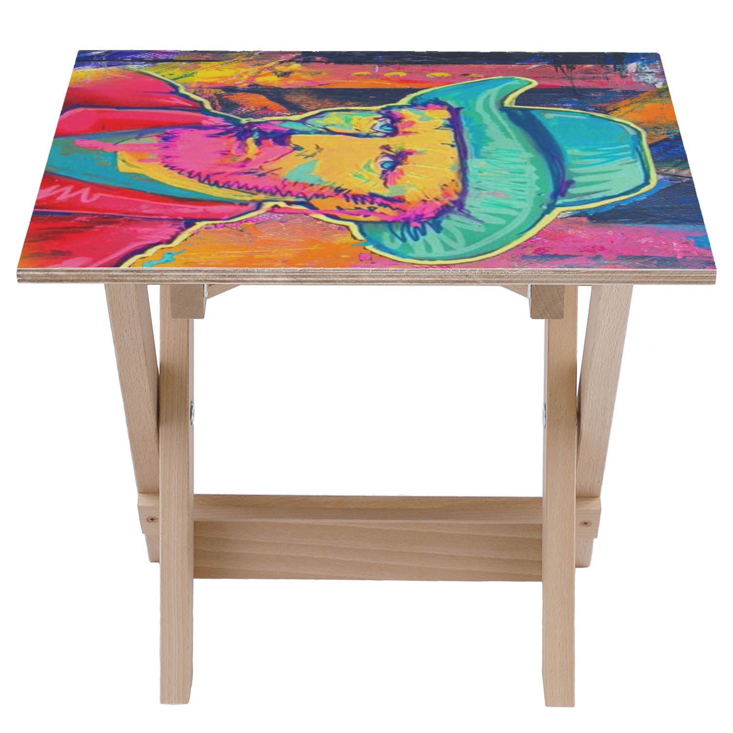 Stolik drewniany Van Gogh With A Straw-30x40 CM