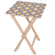Stolik drewniany Multicoloured-30x40 CM