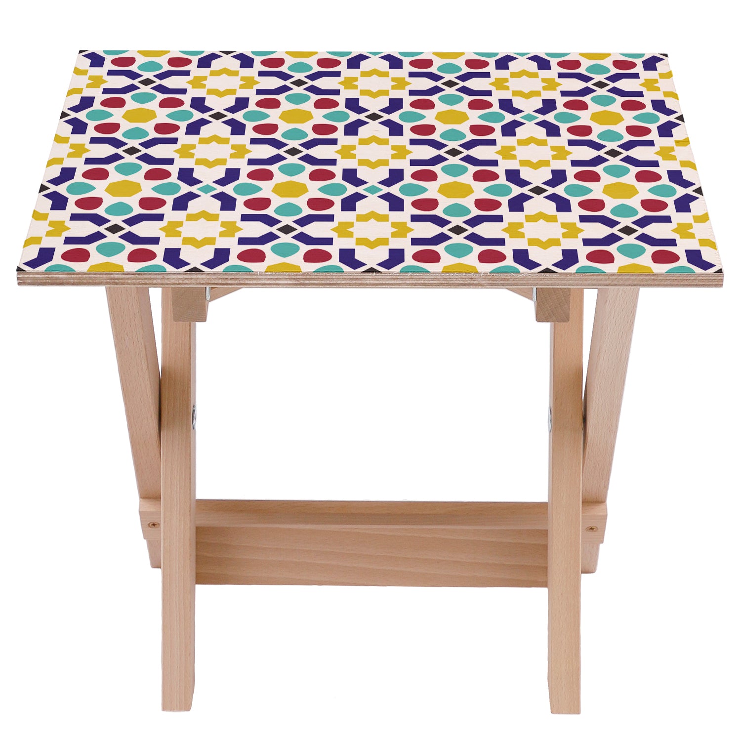 Stolik drewniany Multicoloured-30x40 CM