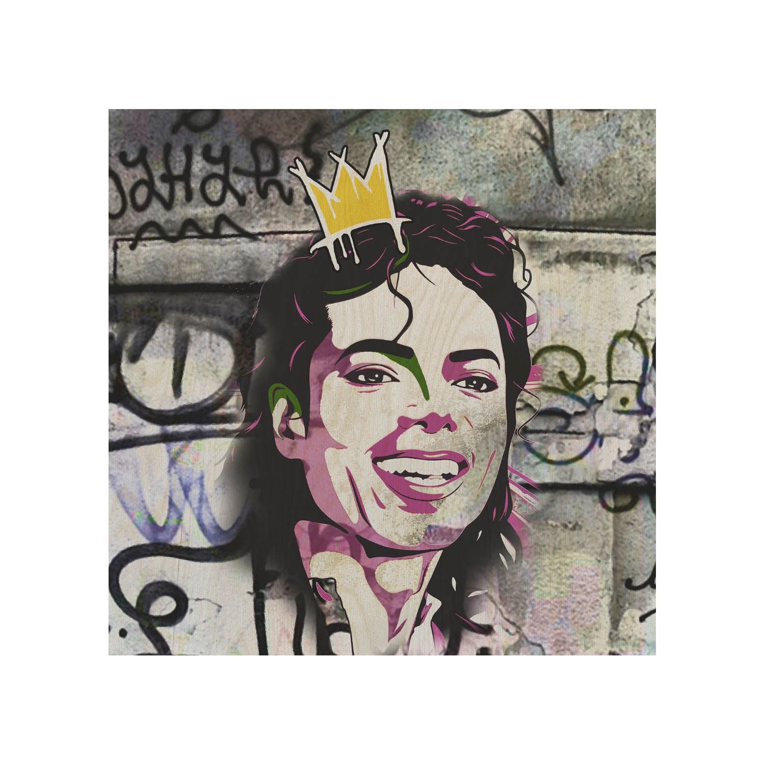 Holztisch Young Michael-50x50 CM