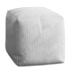 Puf Cube Storm Šedý
