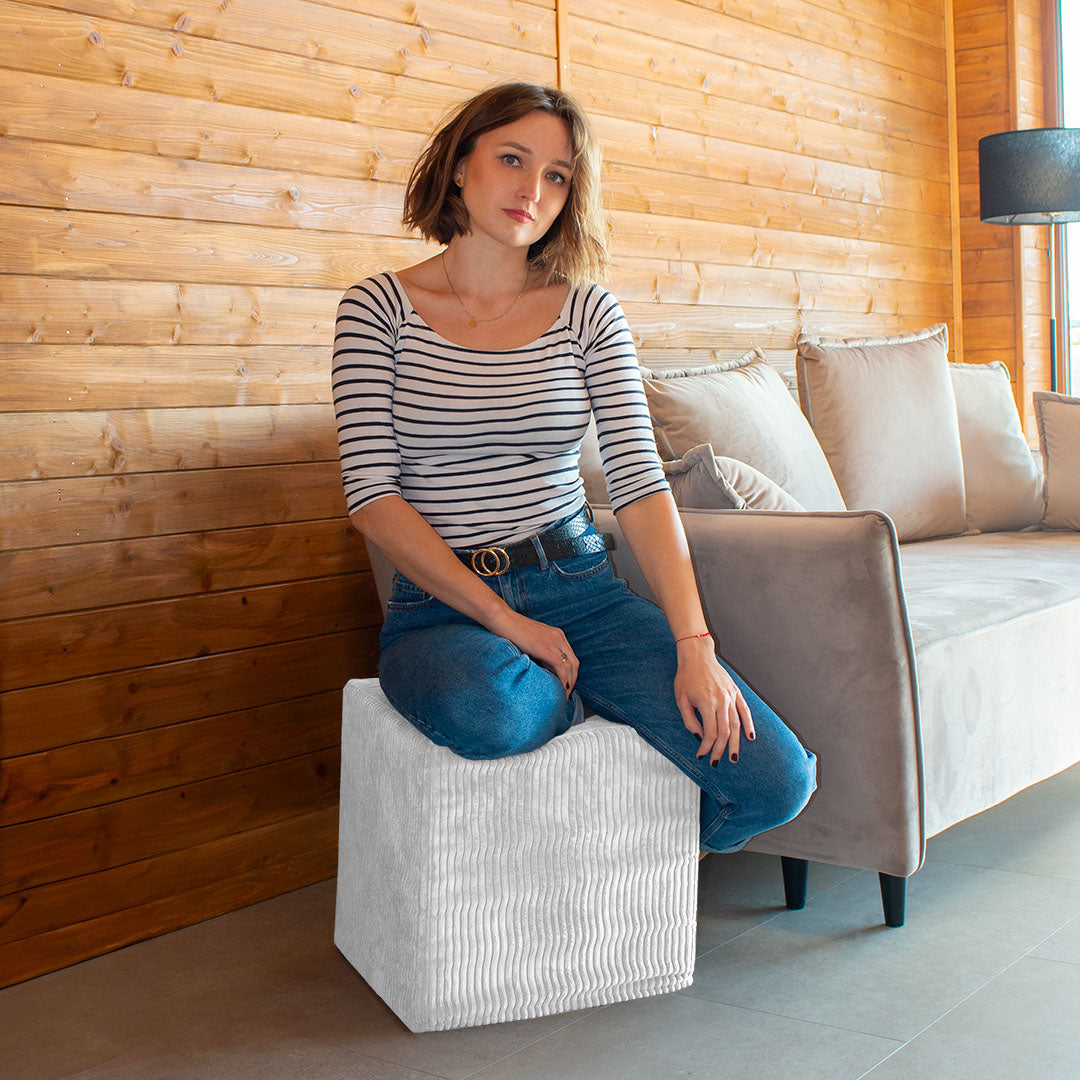 Puf Qubik Storm Gray