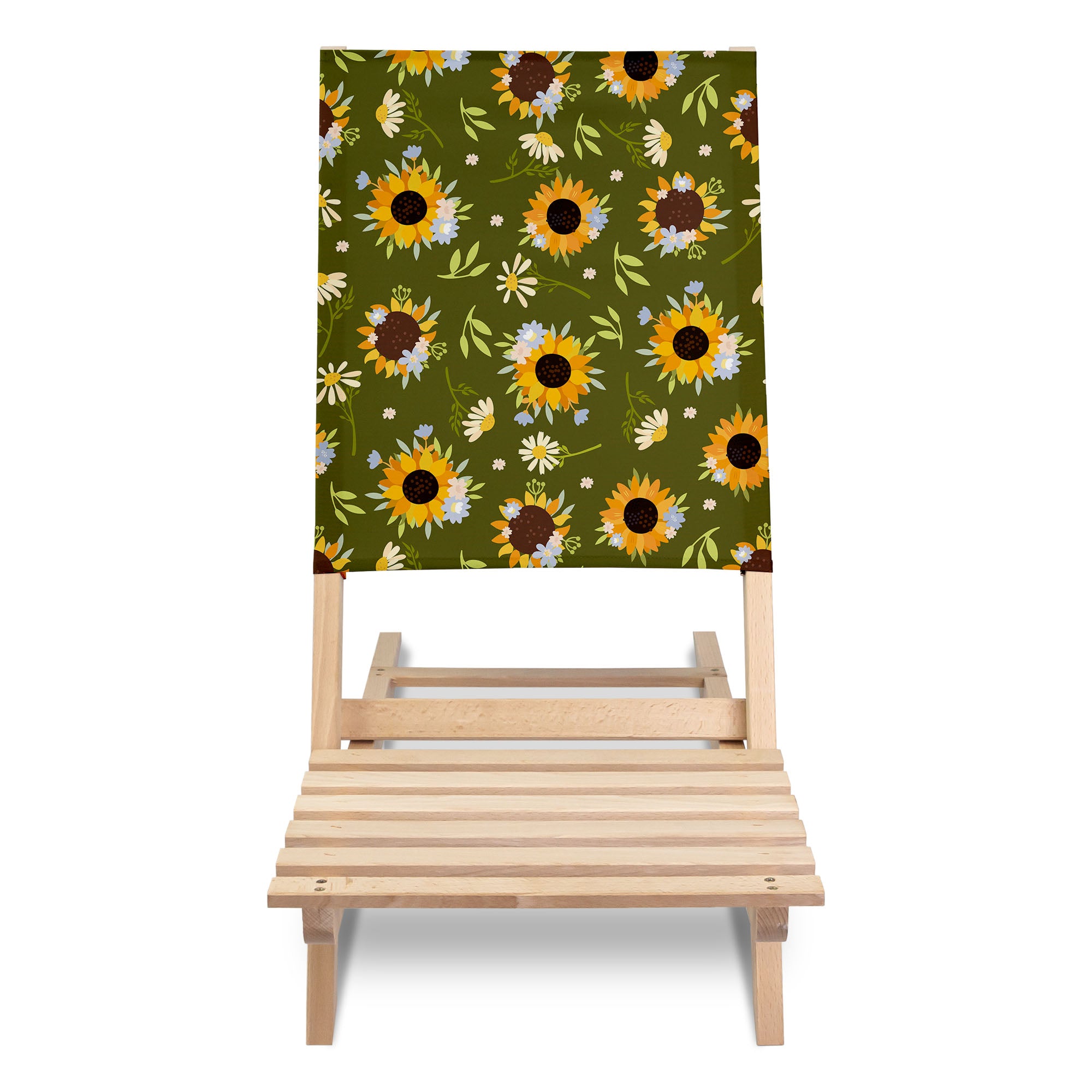 Składane Krzesło Plażowe Sunflowers