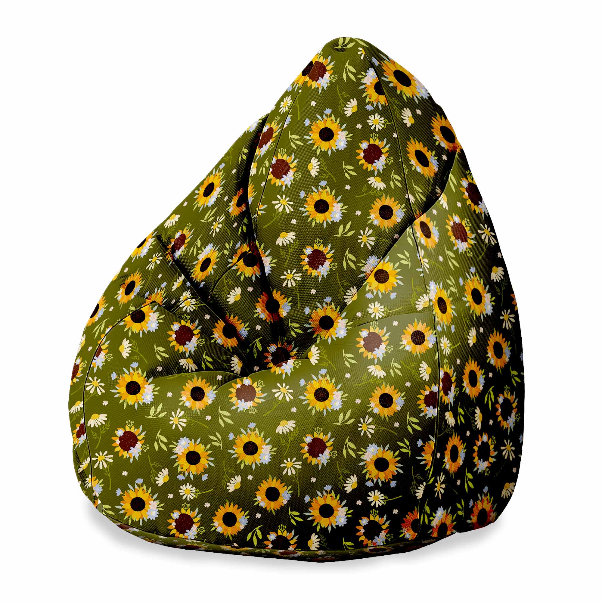 Sedací vak Pearshape Slnečnice-M-Oxford