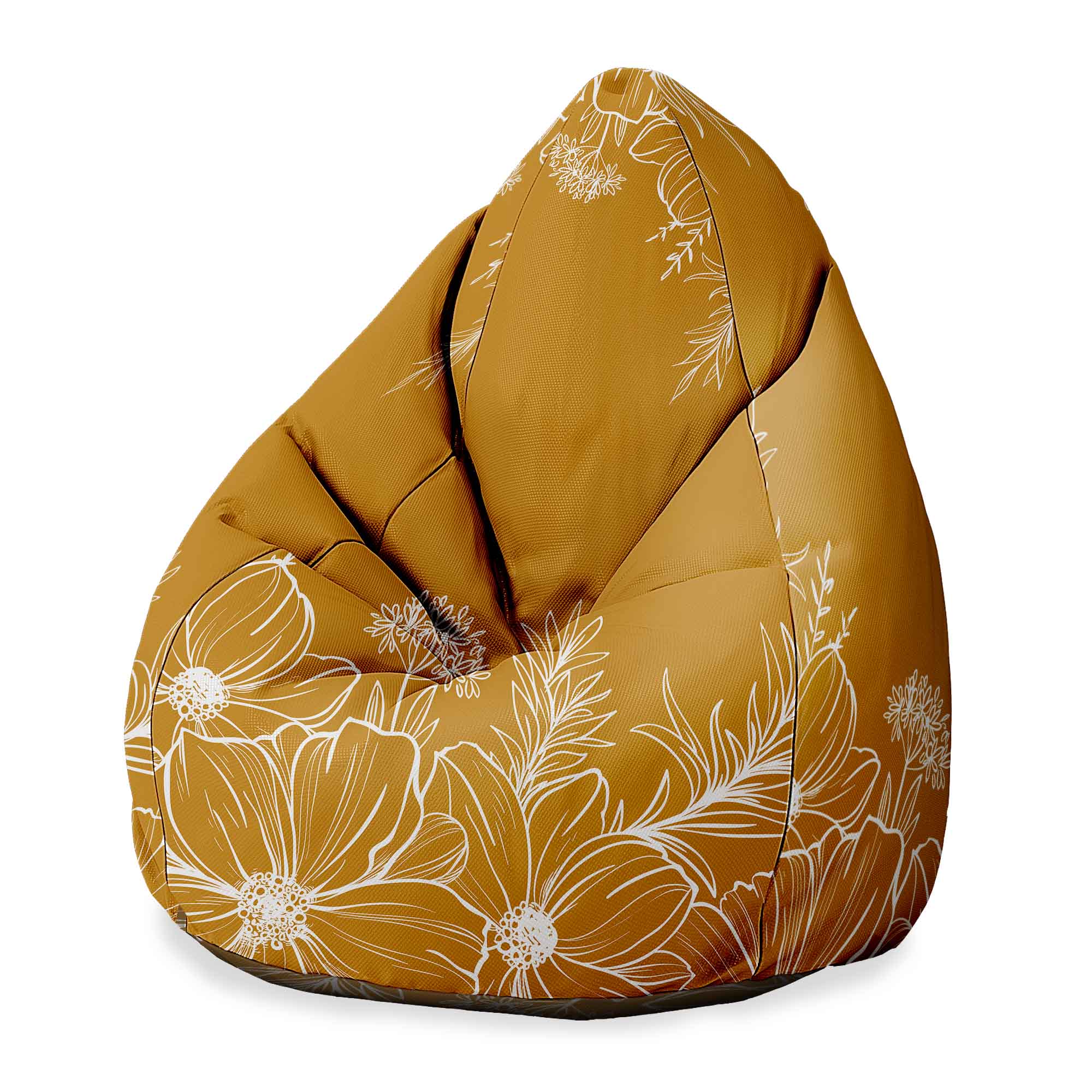 Puf Pearshape Sunset Elegant-S-Velvet
