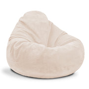 Paradise Hocker mit Fußstütze Vanilleeis-S