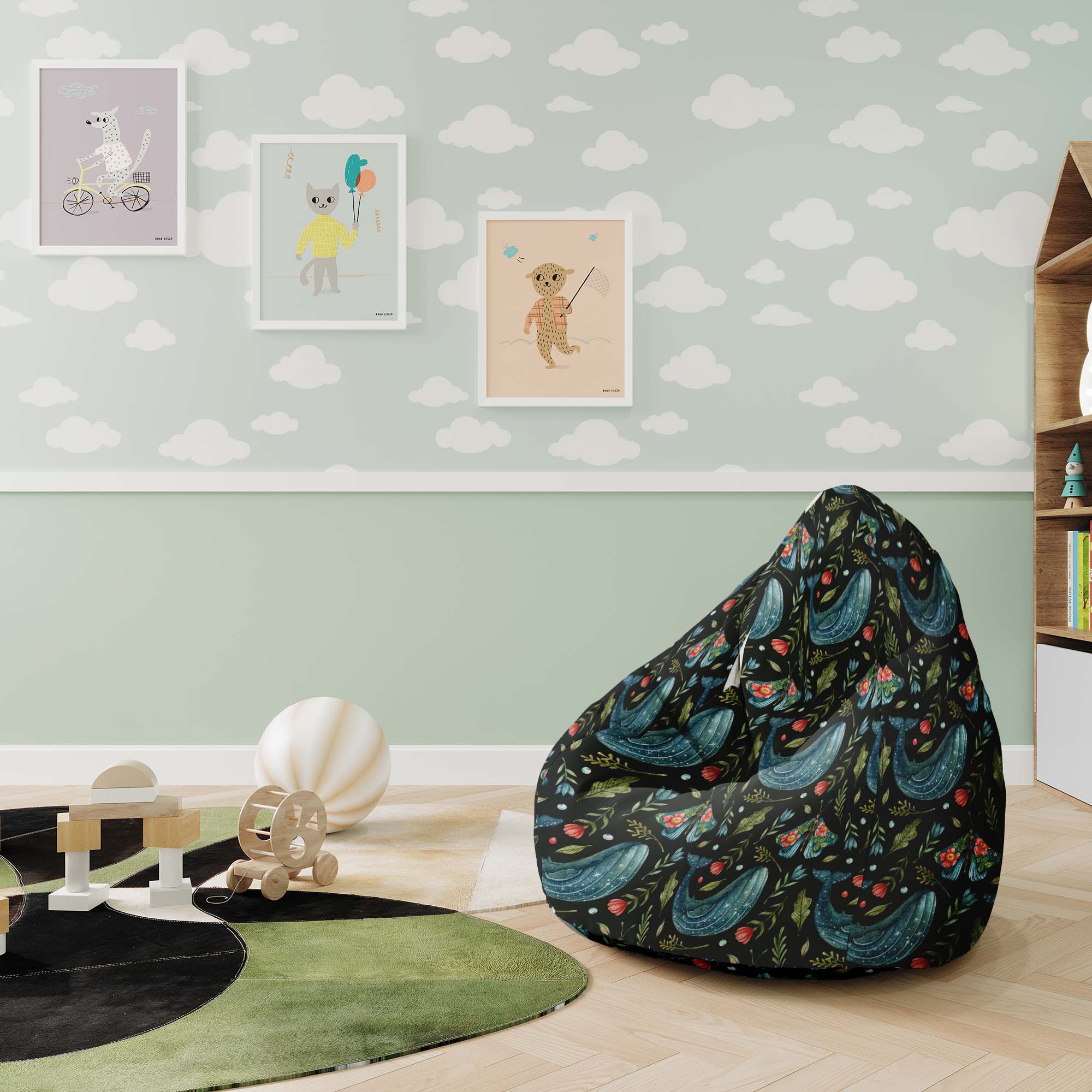 Puf Pearshape Whale a Fairy