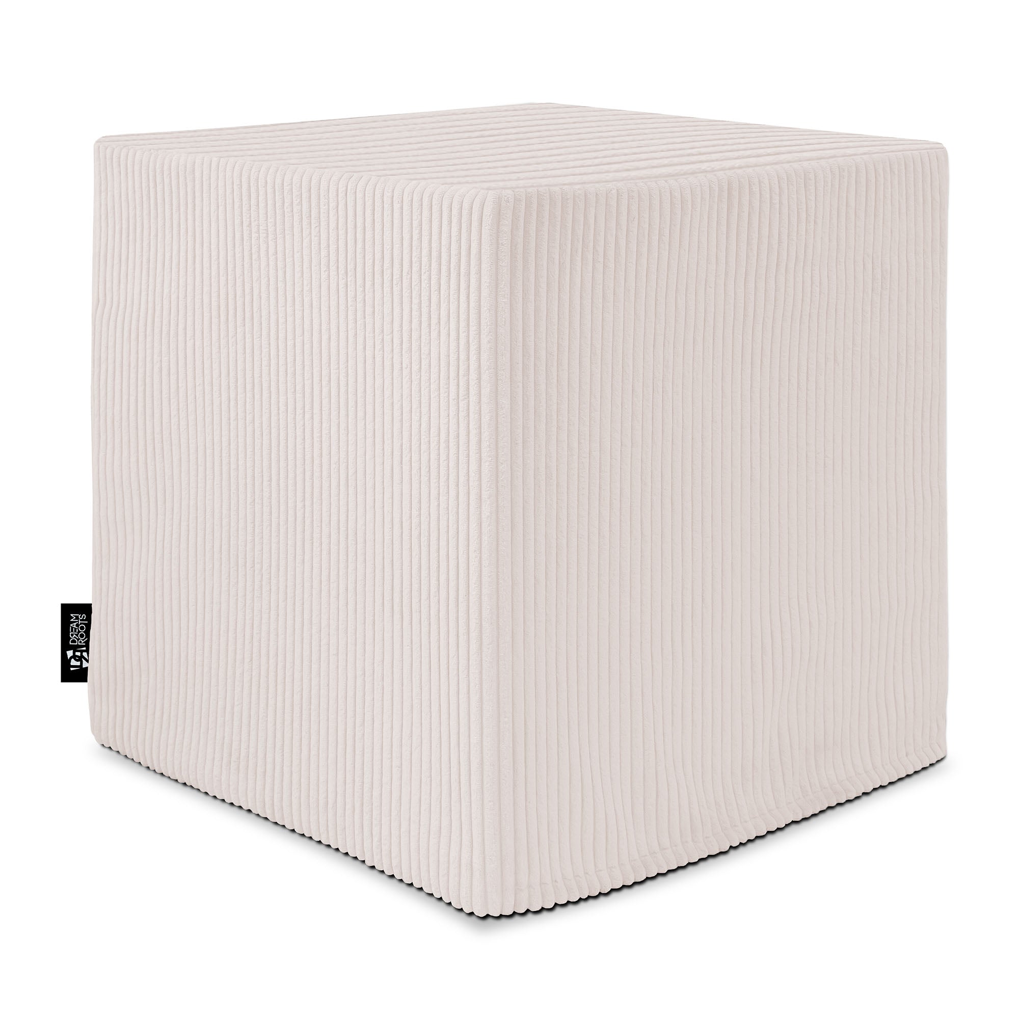 Puf Qubik White Dove-40x40 cm