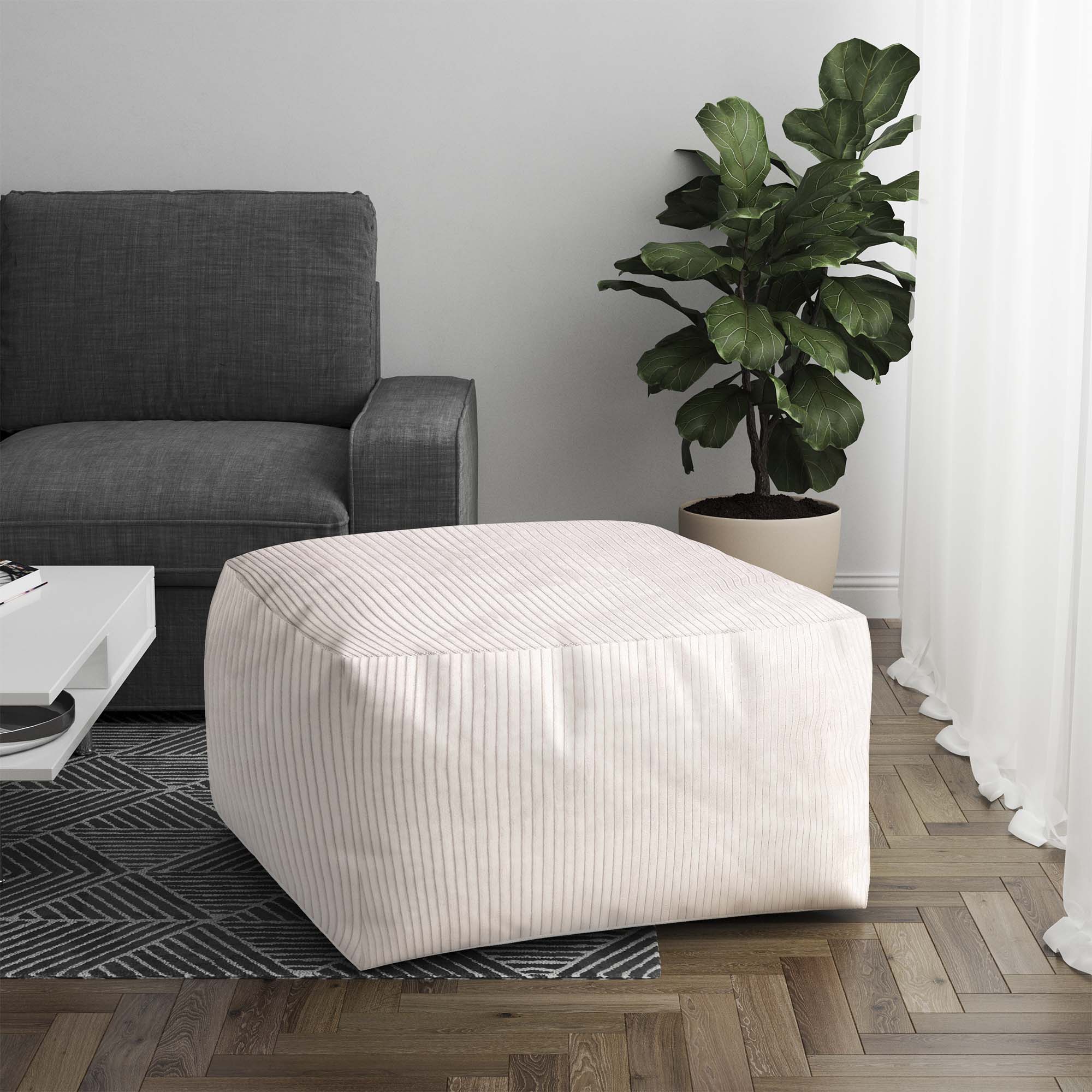 Puf Comfort White Dove