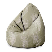 Puf Pearshape White Tree