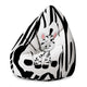 Puf Pearshape Zig Zebra