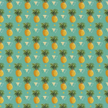 Tkanina Small Pineapples