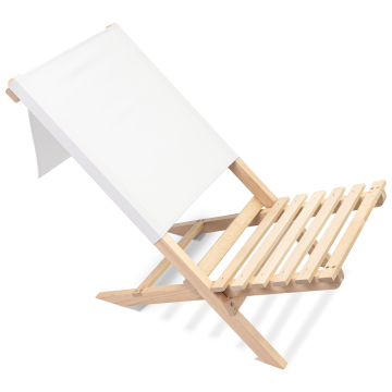 Składane Krzesło Plażowe White