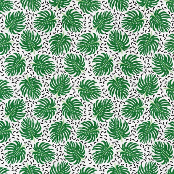 Tkanina Small Monstera Leaf