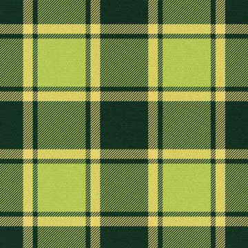 Tkanina Dark green check