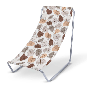 Leżak metalowy Monstera Lineart