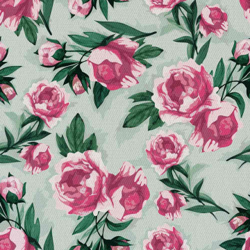 Tkanina Rose-Aquarelle