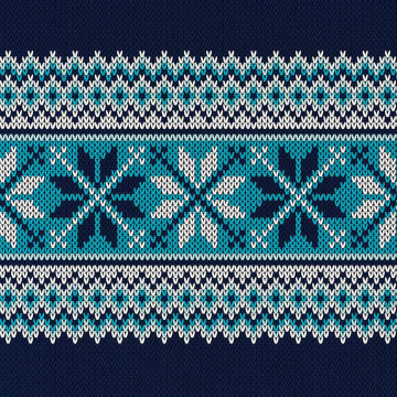 Tkanina Blue Sweater