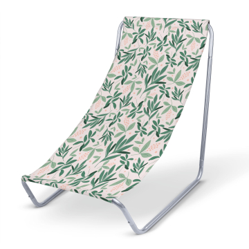 Leżak metalowy Olive Leaves on Pink