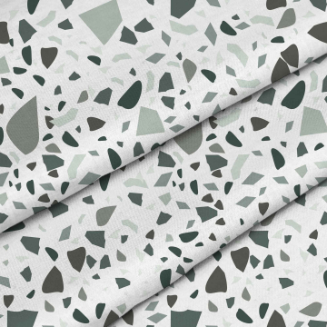 Tkanina Monochromatic Terrazzo
