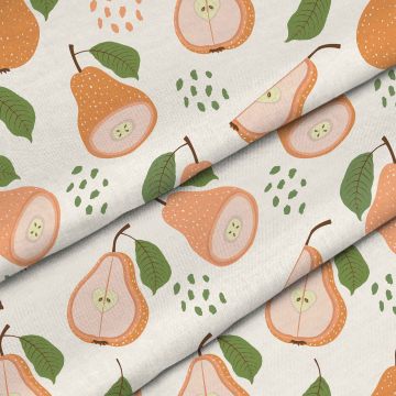 Tkanina Pear Pattern