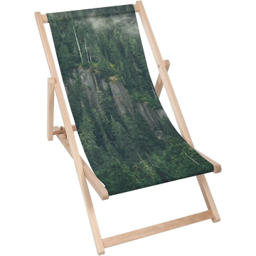 Leżak drewniany Rain Forest