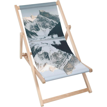 Leżak drewniany Snow Capped Peaks
