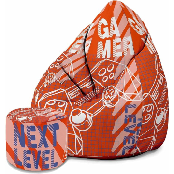 Puf Pearshape z podnóżkiem Gamer Next Level