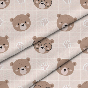 Tkanina Cute Bear