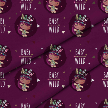 Tkanina Baby Wild