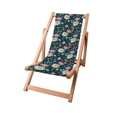 Leżak drewniany Daisy Meadow
