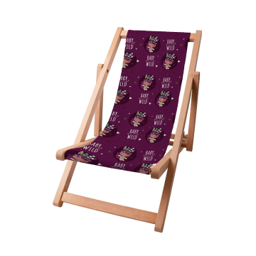 Leżak drewniany Baby Wild