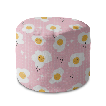 Puf okrągły podnóżek Cute Egg