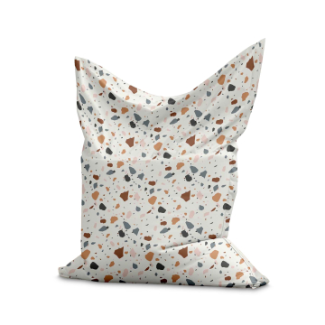 Puf Pillow Ecru Terrazzo