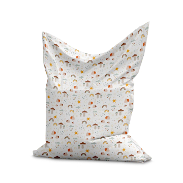 Puf Pillow Autumn Mushroom