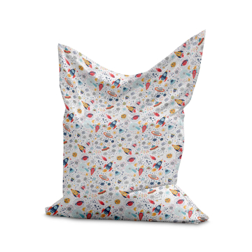 Puf Pillow Its Fun in the Space