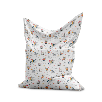 Puf Pillow Knight and Dragon